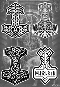Стікерпак Молот Тора (Mjöllnir) SP-170