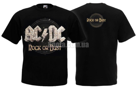 Футболка AC/DC - Rock Or Bust -1 (обложка)