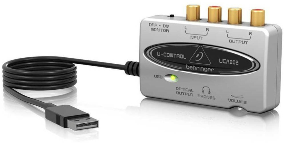 Аудіоінтерфейс Behringer UCA202