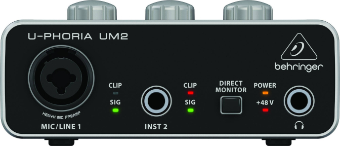 Аудіоінтерфейс Behringer UM2
