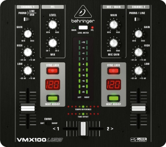 DJ-мікшер Behringer VMX100USB
