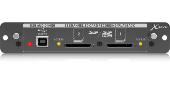 Карта расширения Behringer X-LIVE