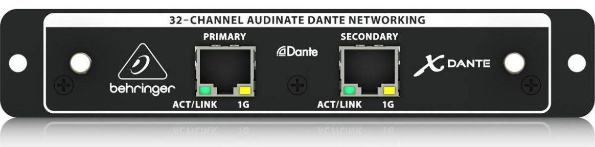 Карта розширення Behringer XDANTE