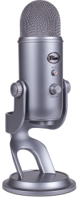 Мікрофон мультинаправлений Blue Microphones Yeti Silver