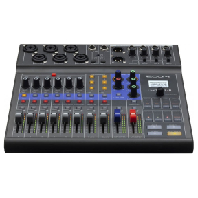 Цифровой микшерный пульт Zoom LiveTrak L-8