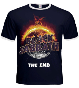 Футболка-рингер Black Sabbath 