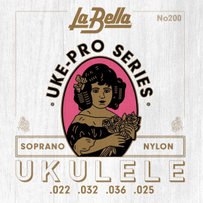 Стуни для укулеле La Bella 200 Uke-Pro, Soprano