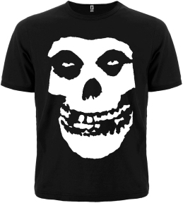 Футболка Misfits (skull logo)