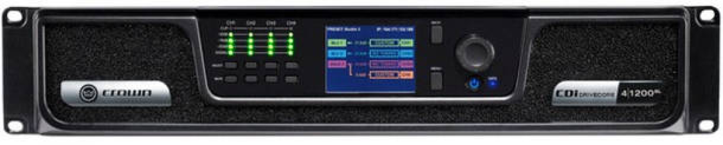Підсилювач трансляційний Crown CDi DriveCore 4 1200BL (NCDI4X12BL-U)