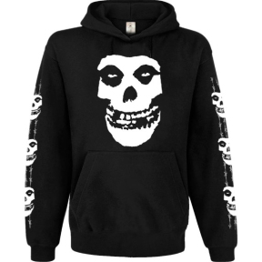 Худи Misfits (skull logo) (без молнии)