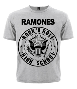 Футболка Ramones Rock'n'Roll (меланж)
