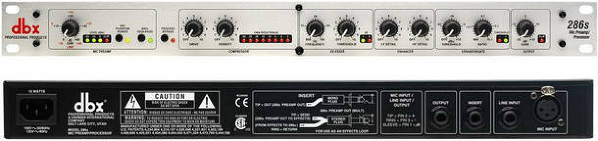 Передпідсилювач мікрофонний DBX 286s