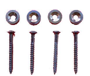 DR PARTS NP3/BK - Болти для кріплення грифа