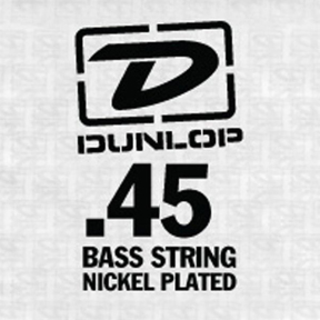 Струна для бас-гітари Dunlop DBN45 SNGL
