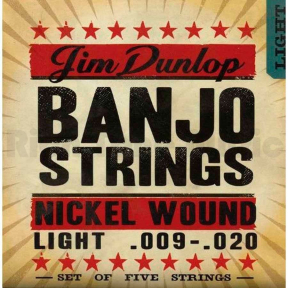 Струни для банджо Dunlop DJN0920