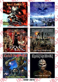 Стикерпак Iron Maiden (album covers 1998-2015)