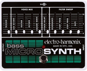 Педаль эффектов Electro-harmonix BASS MICROSYNTHESIZER