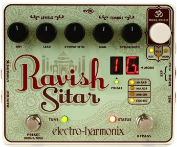 Гитарная педаль Electro-harmonix Ravish Sitar Pedal