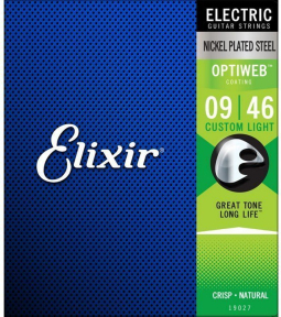 Струни для електрогітари Elixir EL OW CL 9-46