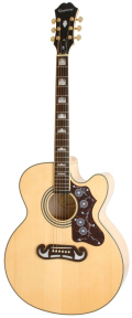 Електроакустична гітара Epiphone EJ-200CE NAT GH