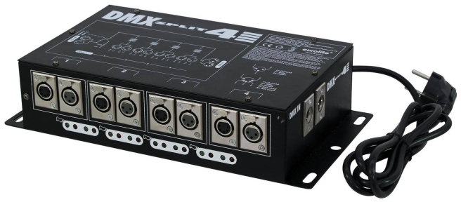 Распределитель Eurolite DMX Split 4 Splitter (70064810)