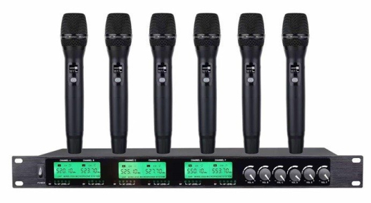Беспроводная микрофонная система Emiter-S TA-7806 с ручными микрофонами