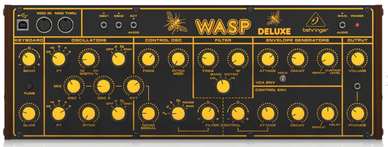 Синтезатор Behringer WASP DELUXE