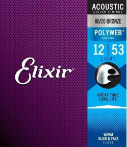 Струни для акустичної гітари Elixir AC PW L