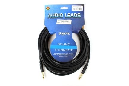 Кабель комутаційний Klotz B-3PP1 Balanced Patchcord Jack Gold 10 m (B3PP1-1000)