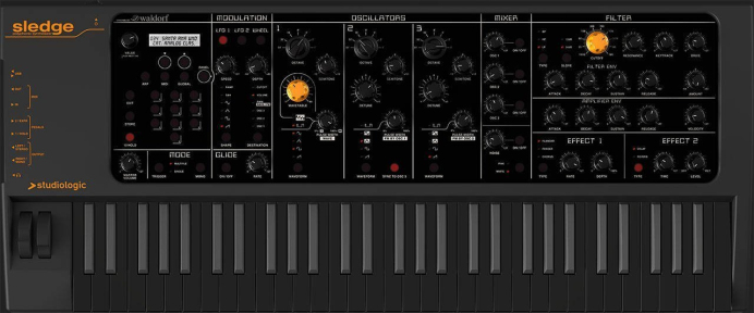 Синтезатор Fatar-Studiologic SLEDGE BLACK EDITION