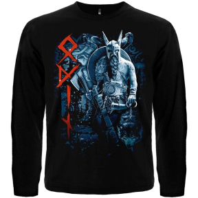 Футболка з довгим рукавом Odin (рунне коло)