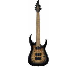 Електрогітара JACKSON PRO SIGNATURE MISHA MANSOOR JUGGERNAUT HT7P BLACK BURST BURL 