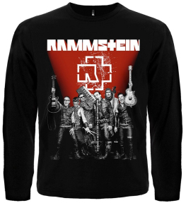 Футболка з довгим рукавом Rammstein (red)