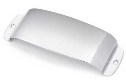 Крышка звукоснимателя Fender Pickup Cover for Jazz Bass Chrome (001-0660-090)