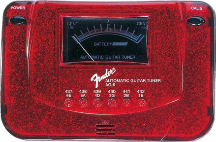 Тюнер для гитары Fender AG6 (023-9988-309)