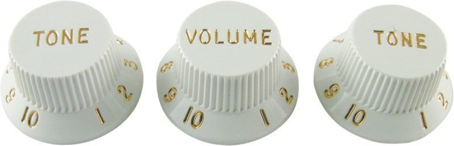 Набір аксесуарів Fender Knobs Stratocaster 1 Volume 2-Tones Aged (099-1369-000)