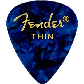Медиатор Fender 351 Blue Moto Gross Thin (1982351102)