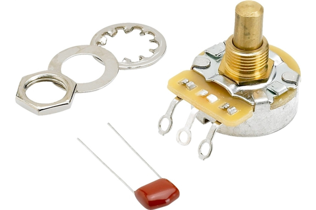 FENDER 250K "NO LOAD" SOLID SHAFT POT Потенциометр