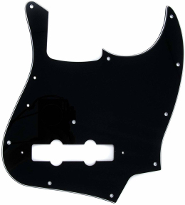 Пикгард для бас-гитары Fender Pure Vintage Pickguard Jazz Bass 70S 10-Hole Black (55252049)