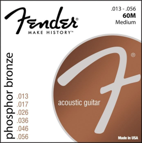 Струни для акустичної гітари Fender 60M (730060408)