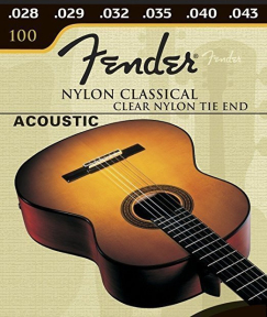 Струни для класичної гітари Fender 100 (730100400)