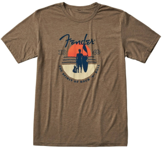 Футболка Fender T-Shirt Sunset Spirit Olive M (9123013082)