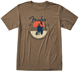 Футболка Fender T-Shirt Sunset Spirit Olive Xl (9123013084)