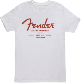 Футболка Fender T-Shirt Electric Instruments Men'S White L (9129005506)