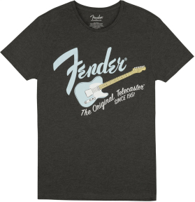 Футболка Fender T-Shirt Original Telecaster Men'S Gray/Sonic Blue Xl (9193010524)