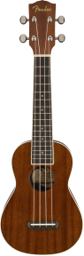 Укулеле Fender Ukulele Seaside Soprano Natural (971620522)