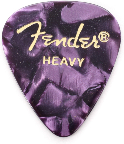 Набор медиаторов Fender 351 Premium Celluloid Purple Moto Heavy (980351976)