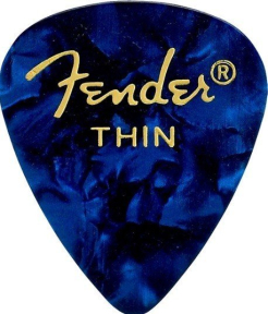 Медіатор Fender 351 Shape Premium Picks Blue Moto Thin (982351102)