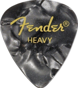 Медиатор Fender 351 Shape Premium Picks Black Moto Heavy (982351543)