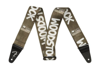 Гітарний ремінь Fender Woodstock Strap Black (990639004)